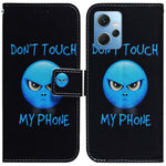 For Xiaomi Redmi Note 12 4G Shockproof Pattern Printing Phone Case Leather Wallet Shell