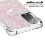 For Samsung Galaxy S20 FE 4G / FE 5G / S20 Lite / S20 FE 2022 TPU Case Glitter Quicksand Shockproof Phone Back Cover