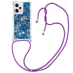 For Xiaomi Redmi Note 12 Pro 5G / Note 12 Pro Speed 5G / Poco X5 Pro 5G TPU Case Quicksand Design Phone Cover with Lanyard
