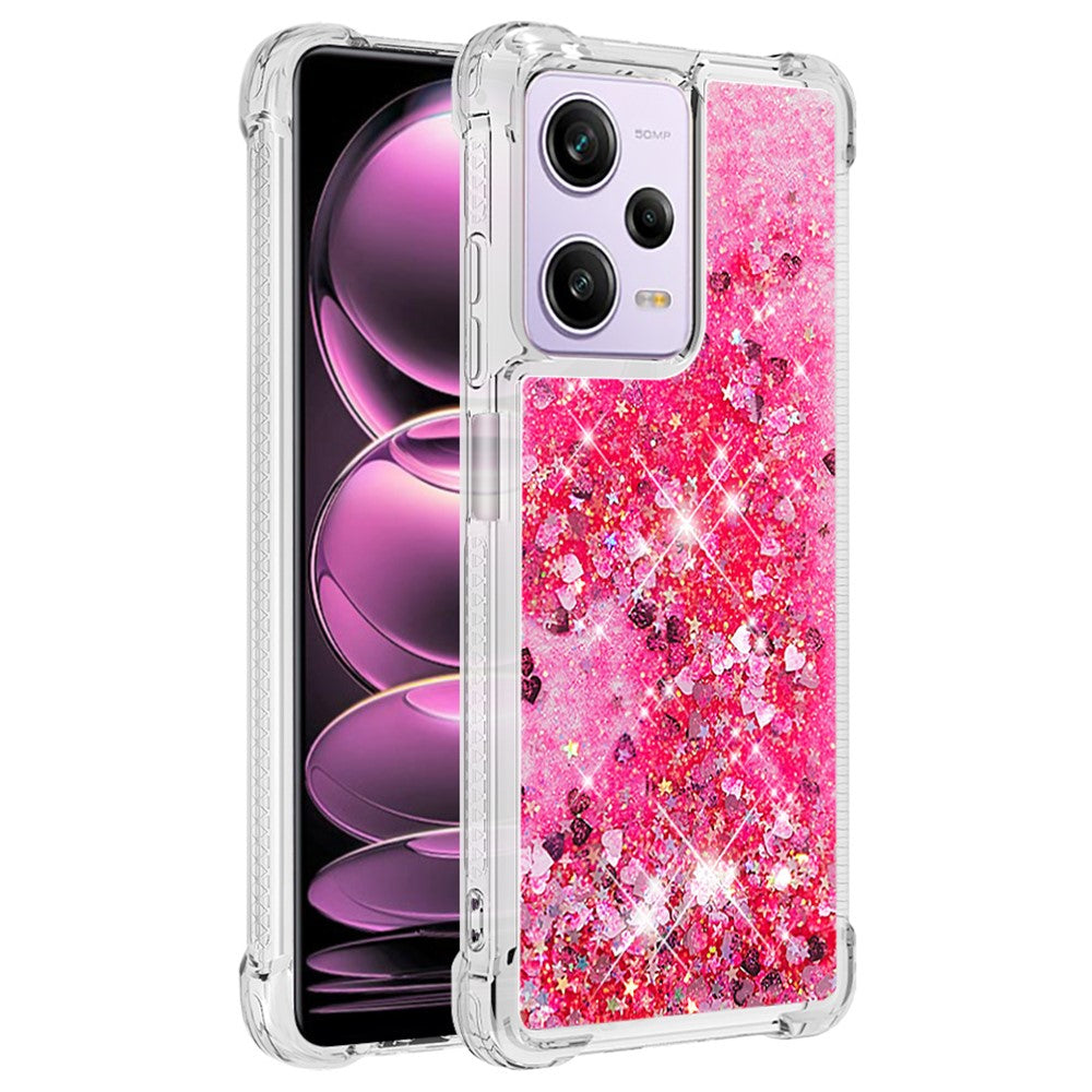 Xiaomi Redmi Note 12 Pro 5G / Note 12 Pro Speed 5G / Poco X5 Pro 5G TPU-skal Glitter Quicksand Stötsäkert mobilbaksida