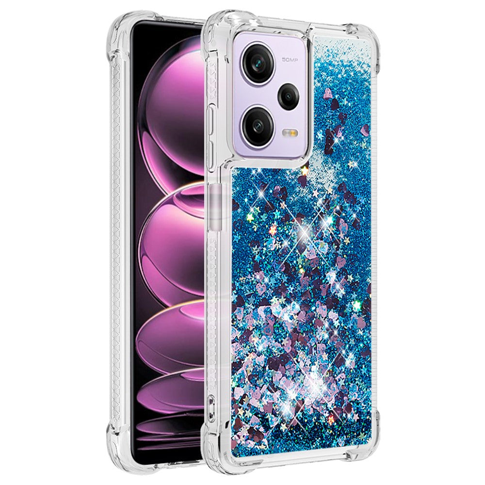 Xiaomi Redmi Note 12 Pro 5G / Note 12 Pro Speed 5G / Poco X5 Pro 5G TPU-skal Glitter Quicksand Stötsäkert mobilbaksida