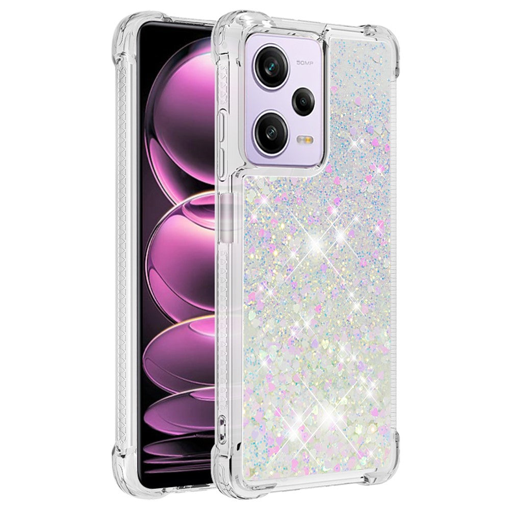 Xiaomi Redmi Note 12 Pro 5G / Note 12 Pro Speed 5G / Poco X5 Pro 5G TPU-skal Glitter Quicksand Stötsäkert mobilbaksida