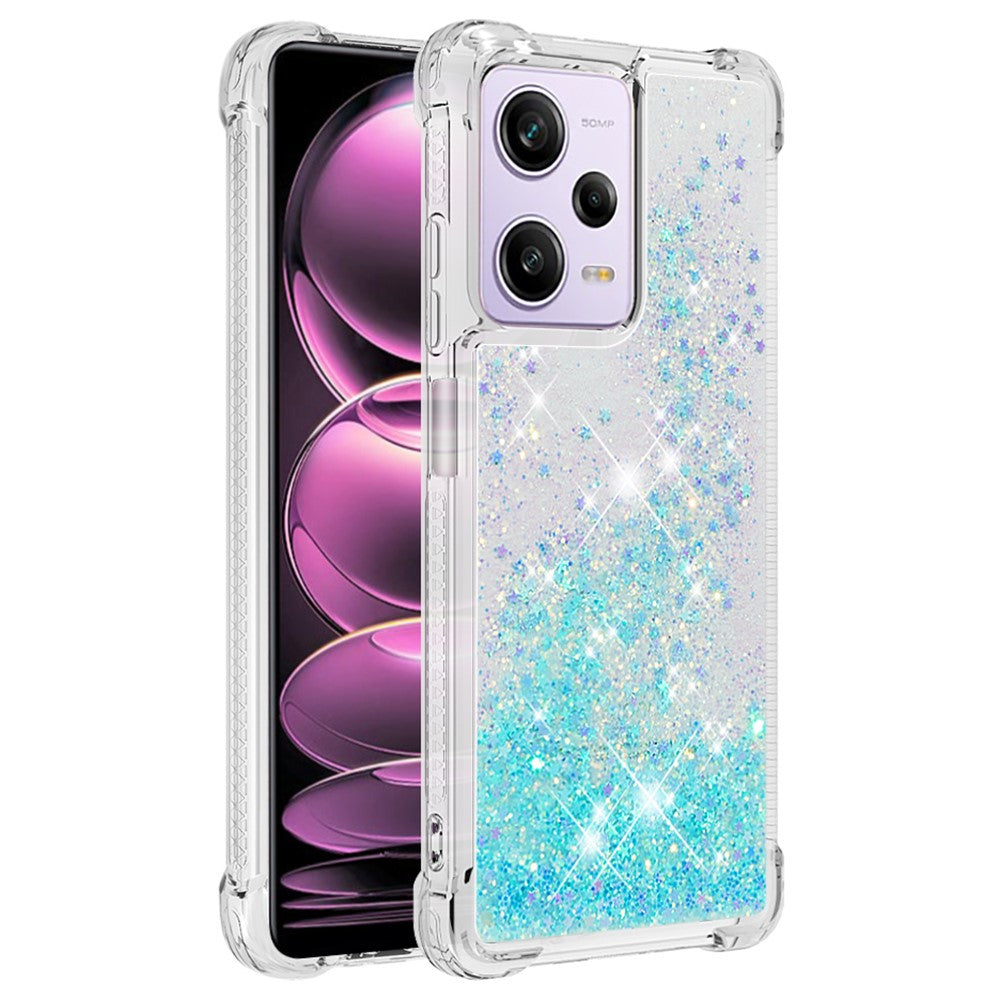 Xiaomi Redmi Note 12 Pro 5G / Note 12 Pro Speed 5G / Poco X5 Pro 5G TPU-skal Glitter Quicksand Stötsäkert mobilbaksida