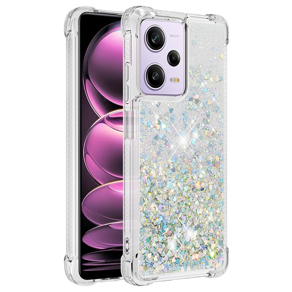 Xiaomi Redmi Note 12 Pro 5G / Note 12 Pro Speed 5G / Poco X5 Pro 5G TPU-skal Glitter Quicksand Stötsäkert mobilbaksida