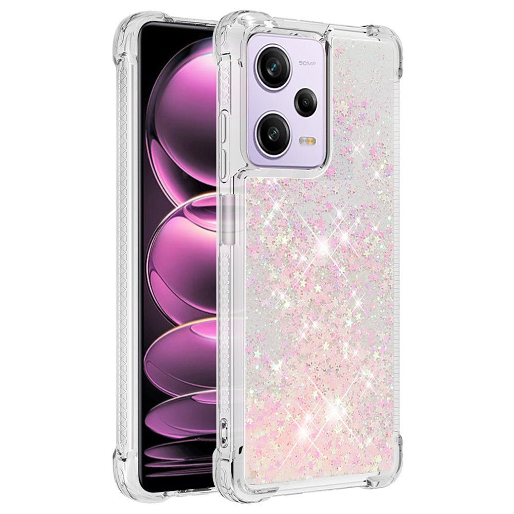 Xiaomi Redmi Note 12 Pro 5G / Note 12 Pro Speed 5G / Poco X5 Pro 5G TPU-skal Glitter Quicksand Stötsäkert mobilbaksida