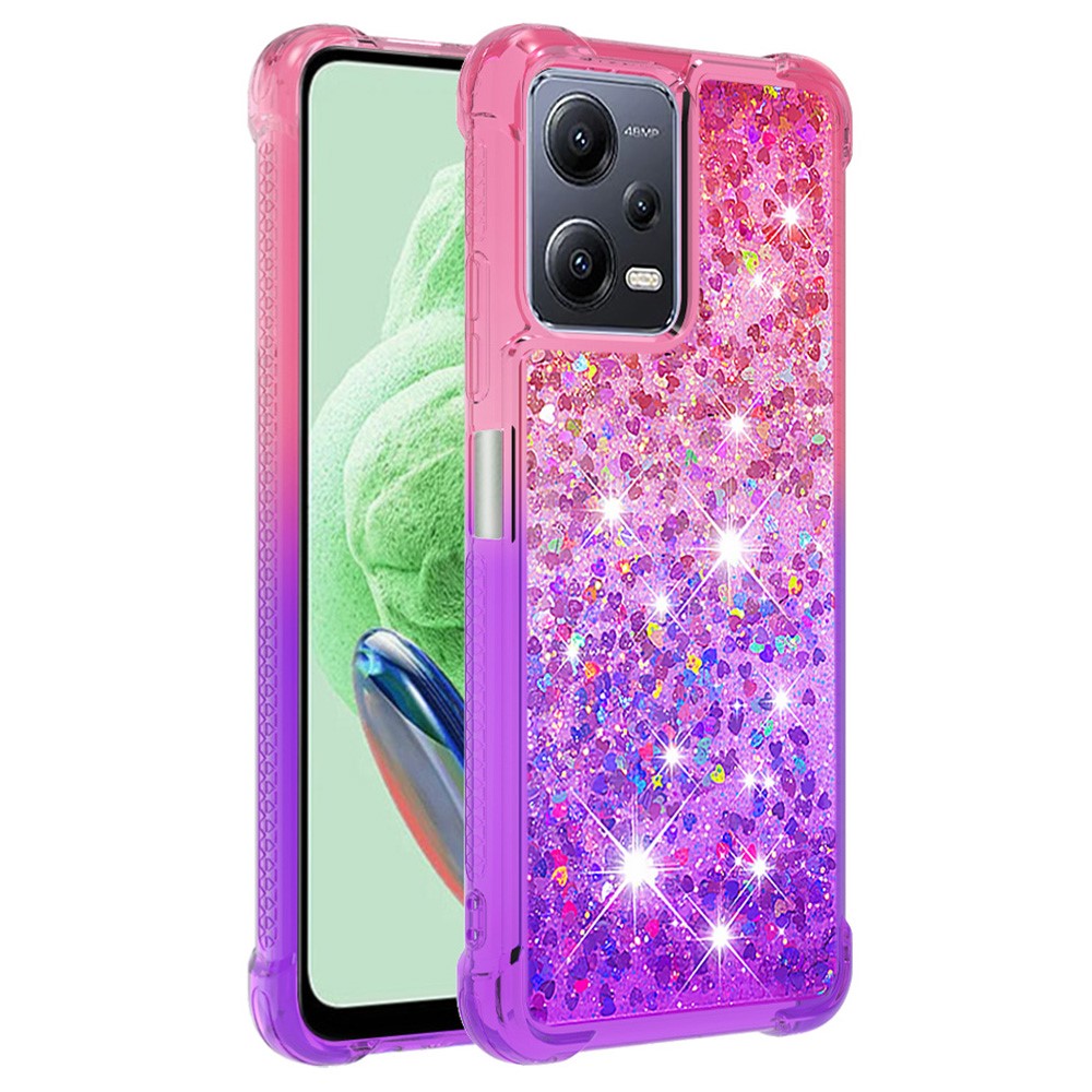 Xiaomi Redmi Note 12 5G (Kina) / (Global) / Poco X5 5G TPU-skal Gradient Quicksand-mobilbaksida