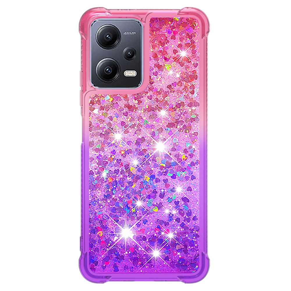 Xiaomi Redmi Note 12 5G (Kina) / (Global) / Poco X5 5G TPU-skal Gradient Quicksand-mobilbaksida