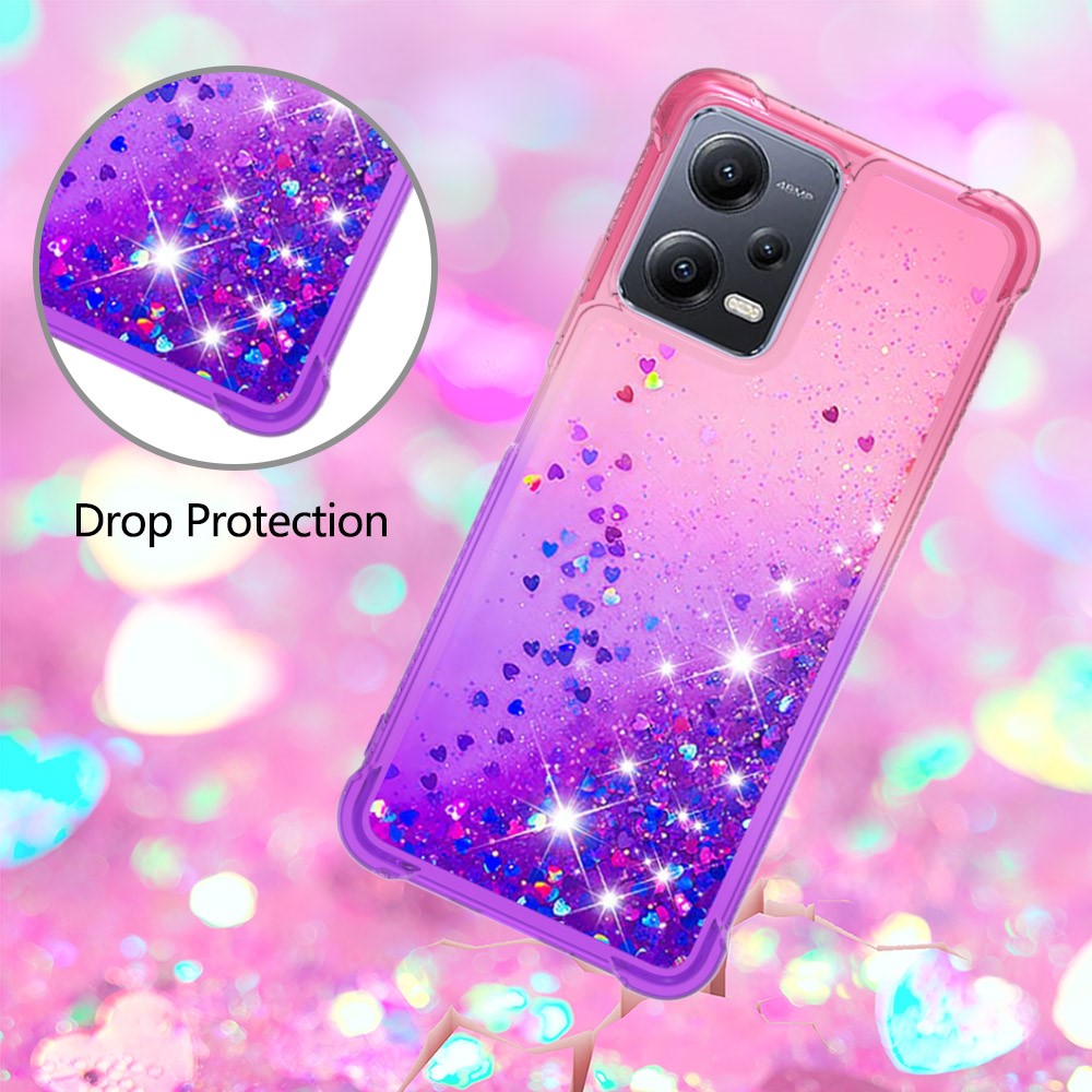 Xiaomi Redmi Note 12 5G (Kina) / (Global) / Poco X5 5G TPU-skal Gradient Quicksand-mobilbaksida