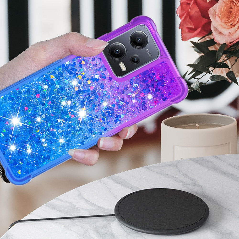 Xiaomi Redmi Note 12 5G (Kina) / (Global) / Poco X5 5G TPU-skal Gradient Quicksand-mobilbaksida