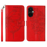 OnePlus Nord CE 3 Lite 5G / Nord N30 5G Plånboksfodral med handledsrem Läderfodral med fjärilstryck