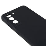 Samsung Galaxy S21 4G / 5G Bakstycke TPU-skal Fiberfoder Gummerat Mobilskal