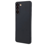 For Samsung Galaxy S21+ 5G Fiber Lining Back Shell TPU Case Rubberized Cell Phone Cover