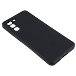 For Samsung Galaxy S21+ 5G Fiber Lining Back Shell TPU Case Rubberized Cell Phone Cover