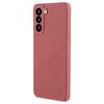 For Samsung Galaxy S21+ 5G Fiber Lining Back Shell TPU Case Rubberized Cell Phone Cover