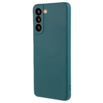 For Samsung Galaxy S21+ 5G Fiber Lining Back Shell TPU Case Rubberized Cell Phone Cover