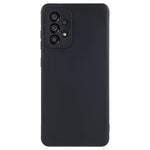 Til Samsung Galaxy A52 5G Lige Kant TPU Telefoncover Præcis Udskæring til Linse Anti-fald Cover