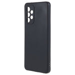 Til Samsung Galaxy A52 5G Lige Kant TPU Telefoncover Præcis Udskæring til Linse Anti-fald Cover
