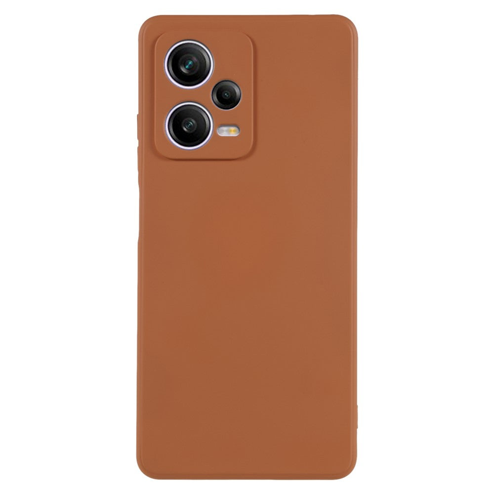 Xiaomi Redmi Note 12 Pro 5G Reptåligt TPU-skal Fiberfoder Gummerat Skyddande mobilfodral