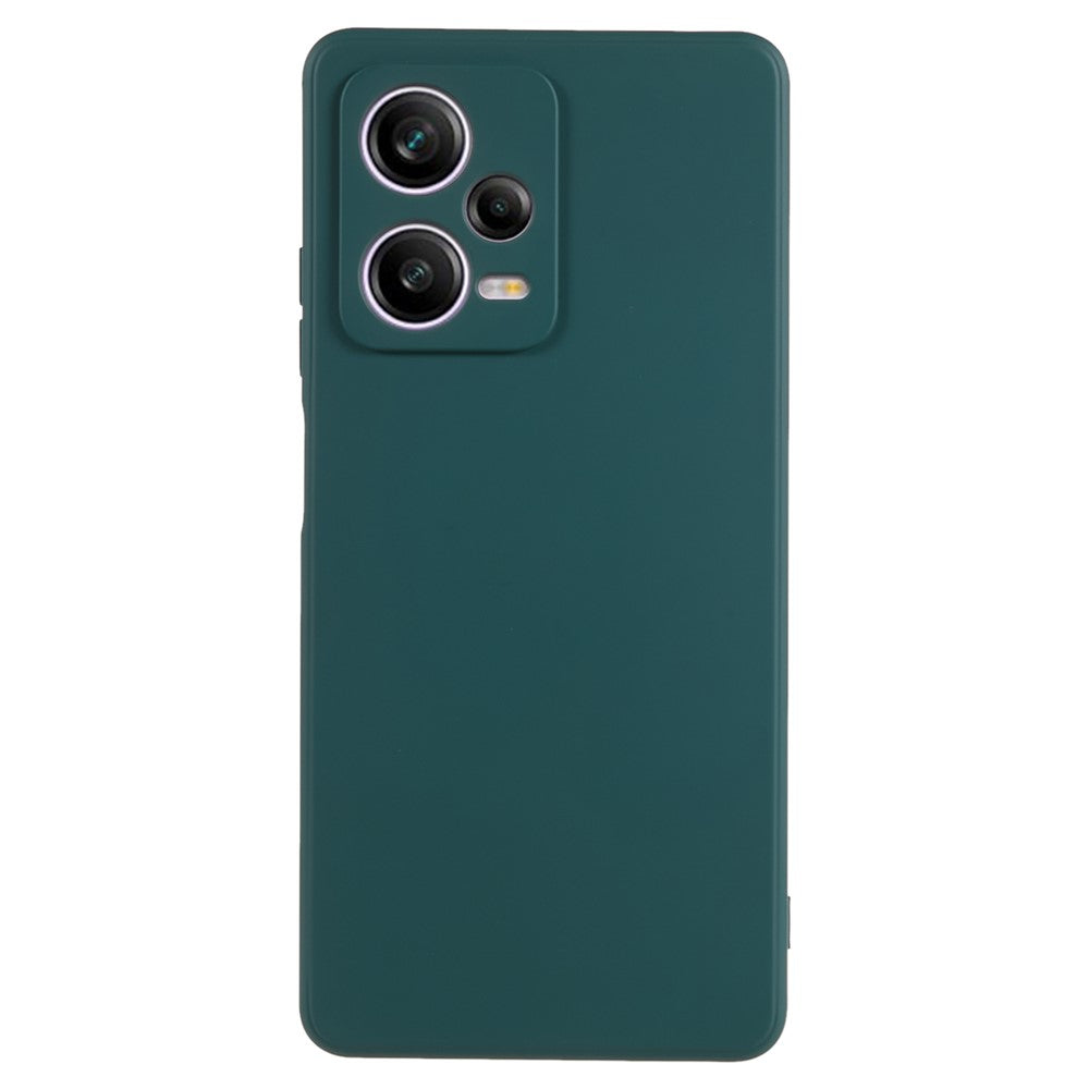 Xiaomi Redmi Note 12 Pro 5G Reptåligt TPU-skal Fiberfoder Gummerat Skyddande mobilfodral