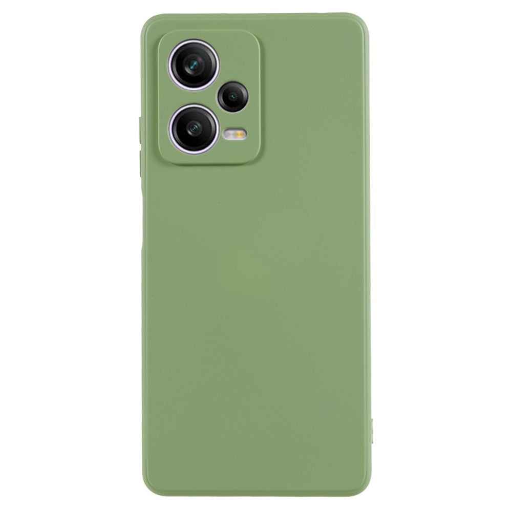 Xiaomi Redmi Note 12 Pro 5G Reptåligt TPU-skal Fiberfoder Gummerat Skyddande mobilfodral