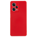 Xiaomi Redmi Note 12 Pro 5G Reptåligt TPU-skal Fiberfoder Gummerat Skyddande mobilfodral