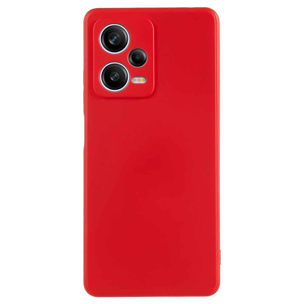 Xiaomi Redmi Note 12 Pro 5G Reptåligt TPU-skal Fiberfoder Gummerat Skyddande mobilfodral