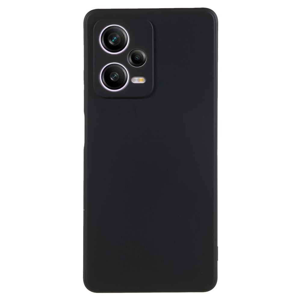 Xiaomi Redmi Note 12 Pro 5G Reptåligt TPU-skal Fiberfoder Gummerat Skyddande mobilfodral