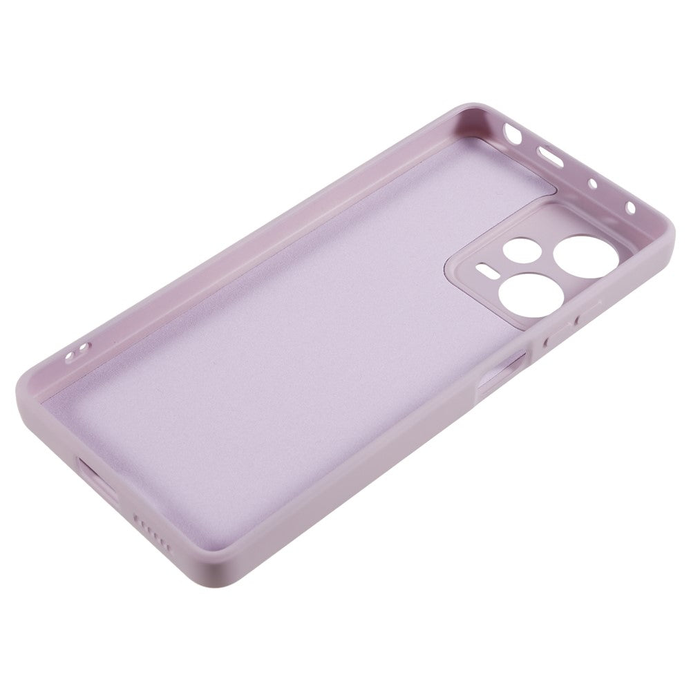 TPU Phone Cover for Xiaomi Redmi Note 12 Pro+ 5G Slim Case Fiber Lining Rubberized Cell Phone Case