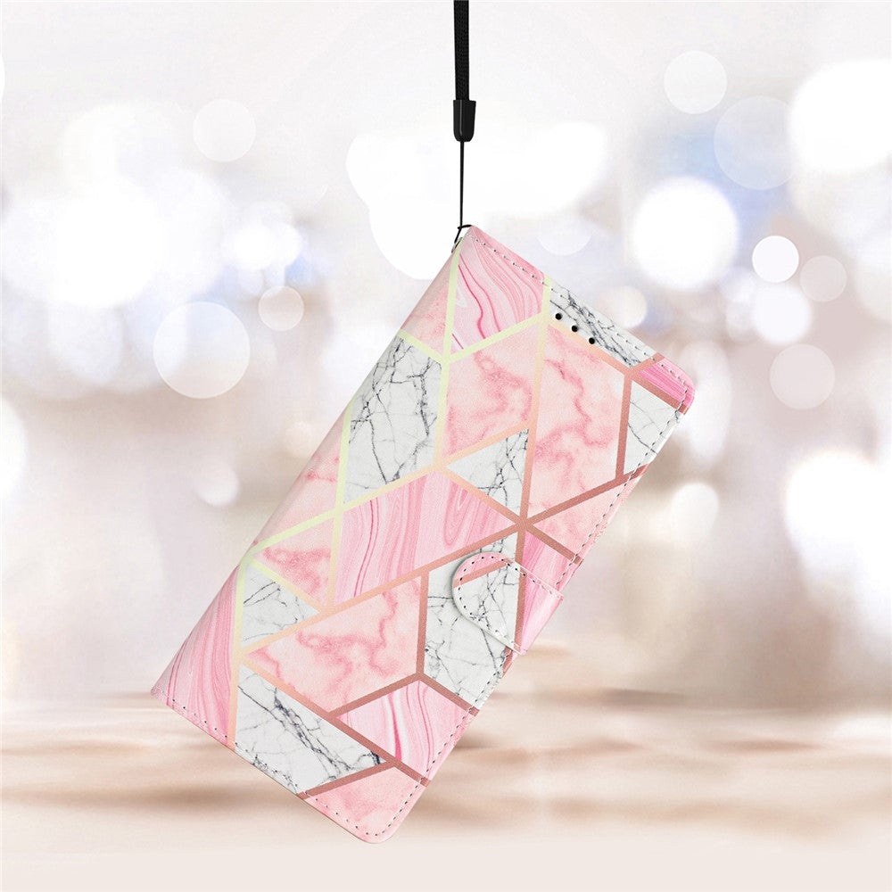 For Xiaomi Redmi Note 12 Pro 5G / Note 12 Pro Speed 5G / Poco X5 Pro 5G Pattern Printing Phone Leather Case Stand Phone Wallet Cover with Strap