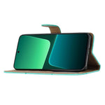 For Xiaomi 13 5G Imprinted Lines Anti-drop Stand Case Crazy Horse Texture Leather Wallet Phone Cover with Strap