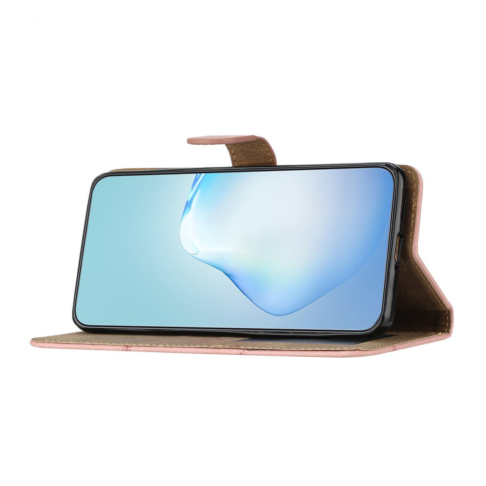 For Xiaomi Poco X5 Pro 5G / Redmi Note 12 Pro Speed 5G / Note 12 Pro 5G Crazy Horse Texture Leather Wallet Cover Imprinted Lines Folding Stand Case
