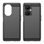 For OnePlus Nord CE 3 Lite 5G / Nord N30 5G Carbon Fiber Texture Brushed Phone Case Soft TPU Anti-drop Back Cover