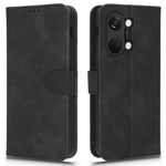 For OnePlus Nord 3 5G / Ace 2V PU Leather Flip Folio Wallet Case Stand Feature Skin-touch Shockproof Cell Phone Cover