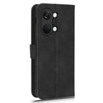 For OnePlus Nord 3 5G / Ace 2V PU Leather Flip Folio Wallet Case Stand Feature Skin-touch Shockproof Cell Phone Cover