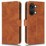 For OnePlus Nord 3 5G / Ace 2V PU Leather Flip Folio Wallet Case Stand Feature Skin-touch Shockproof Cell Phone Cover
