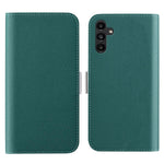 For Samsung Galaxy A24 4G (162.1 x 77.6 x 8.3mm) Litchi Texture PU Leather Case Stand Wallet Candy Color Cover