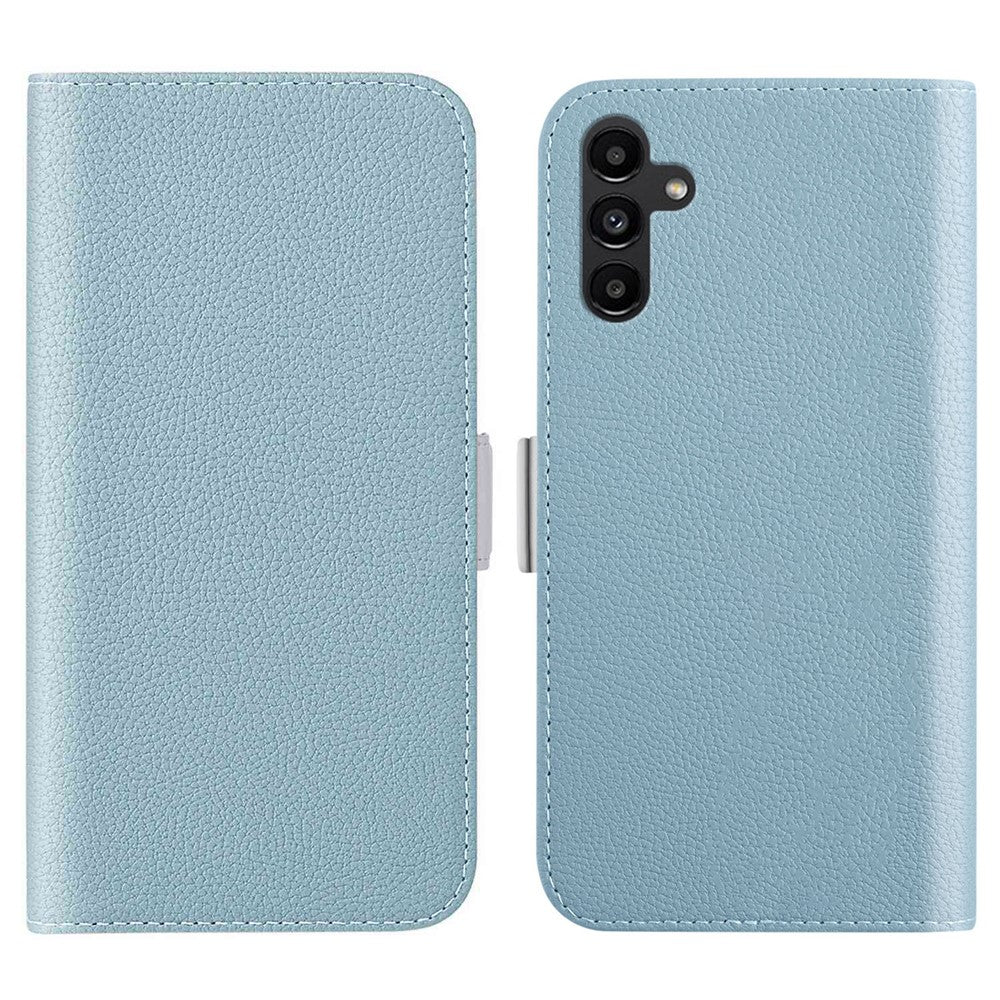 Litchi Tekstur Pung Telefoncover til Samsung Galaxy A54 5G, Candy Color PU Læder Stand Etui