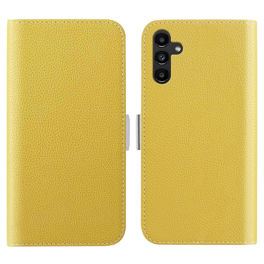 Litchi Tekstur Pung Telefoncover til Samsung Galaxy A54 5G, Candy Color PU Læder Stand Etui