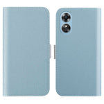 For Oppo A17k 4G / A17 4G Wallet Phone Cover Litchi Texture Candy Color PU Leather Case with Stand Function