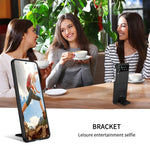 Flip Phone Case for Samsung Galaxy Z Flip4 5G Shockproof Case Hard PC Phone Cover with Kickstand