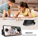 Flip Phone Case for Samsung Galaxy Z Flip4 5G Shockproof Case Hard PC Phone Cover with Kickstand