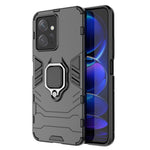 For Xiaomi Redmi Note 12 4G TPU+PC Phone Cover Ring Holder Kickstand Phone Case
