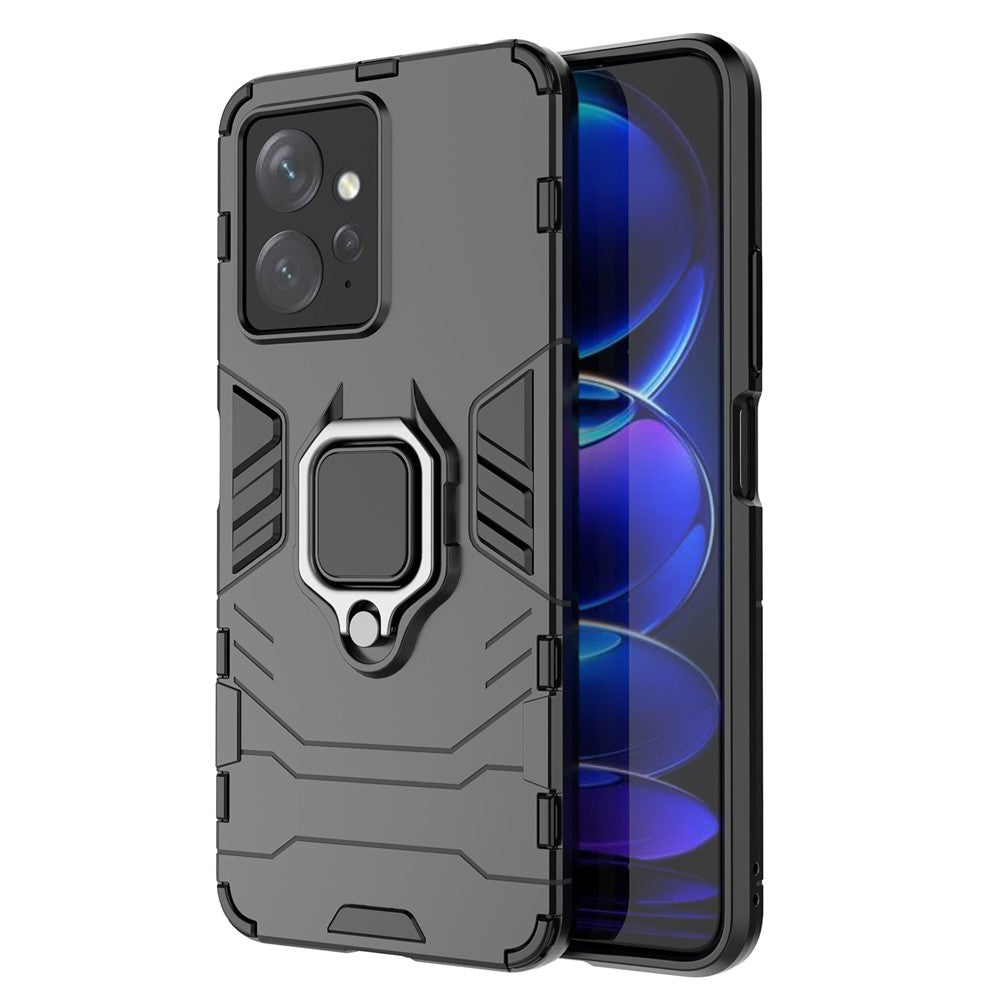 Xiaomi Redmi Note 12 4G TPU+PC mobilskal Ringhållare Stöd mobilskal