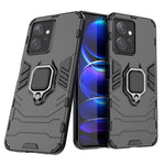 For Xiaomi Redmi Note 12 4G TPU+PC Phone Cover Ring Holder Kickstand Phone Case