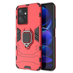 For Xiaomi Redmi Note 12 4G TPU+PC Phone Cover Ring Holder Kickstand Phone Case