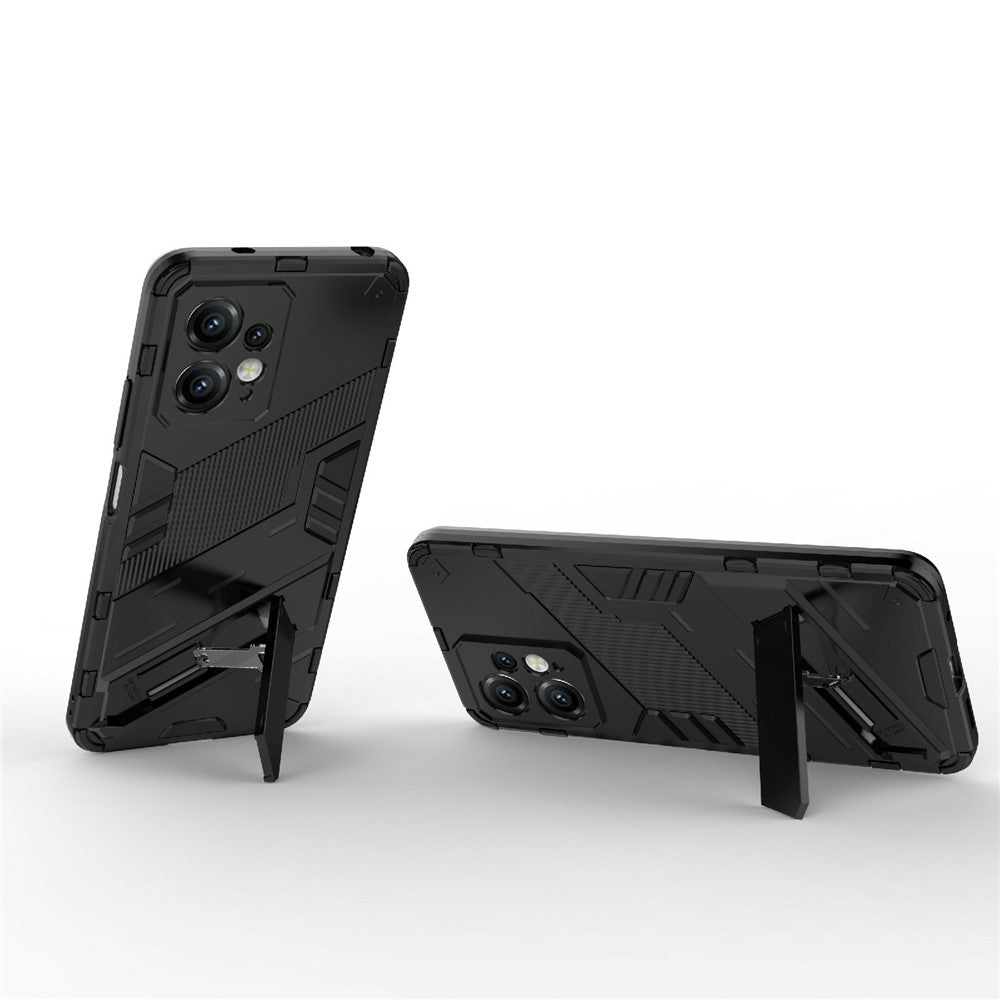 For Xiaomi Redmi Note 12 4G Anti-Scratch Phone Case Kickstand TPU+PC Protective Cover
