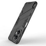 For Xiaomi Redmi Note 12 4G Anti-Scratch Phone Case Kickstand TPU+PC Protective Cover