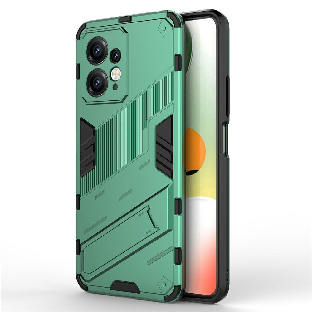 Xiaomi Redmi Note 12 4G Reptåligt mobilskal Stativ TPU+PC Skyddande Skal