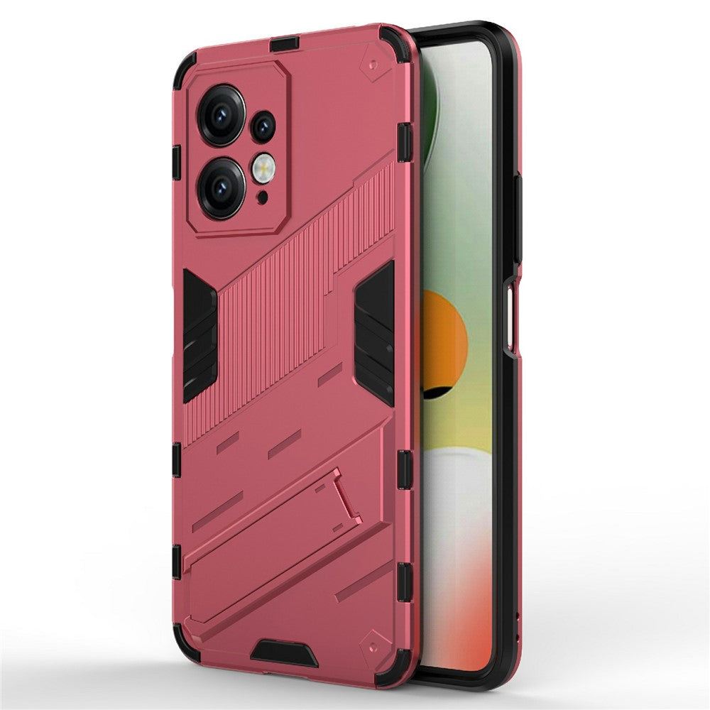 Xiaomi Redmi Note 12 4G Reptåligt mobilskal Stativ TPU+PC Skyddande Skal