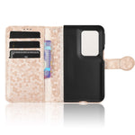For Oppo Find N2 5G PU Leather Wallet Phone Case Dot Pattern Imprinted Stand Phone Cover
